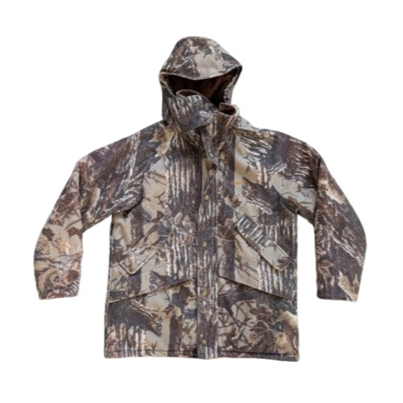 Vintage Cabelas Whitetail Clothing Coat Mens Medium Gore-Tex Camo Thinsulate